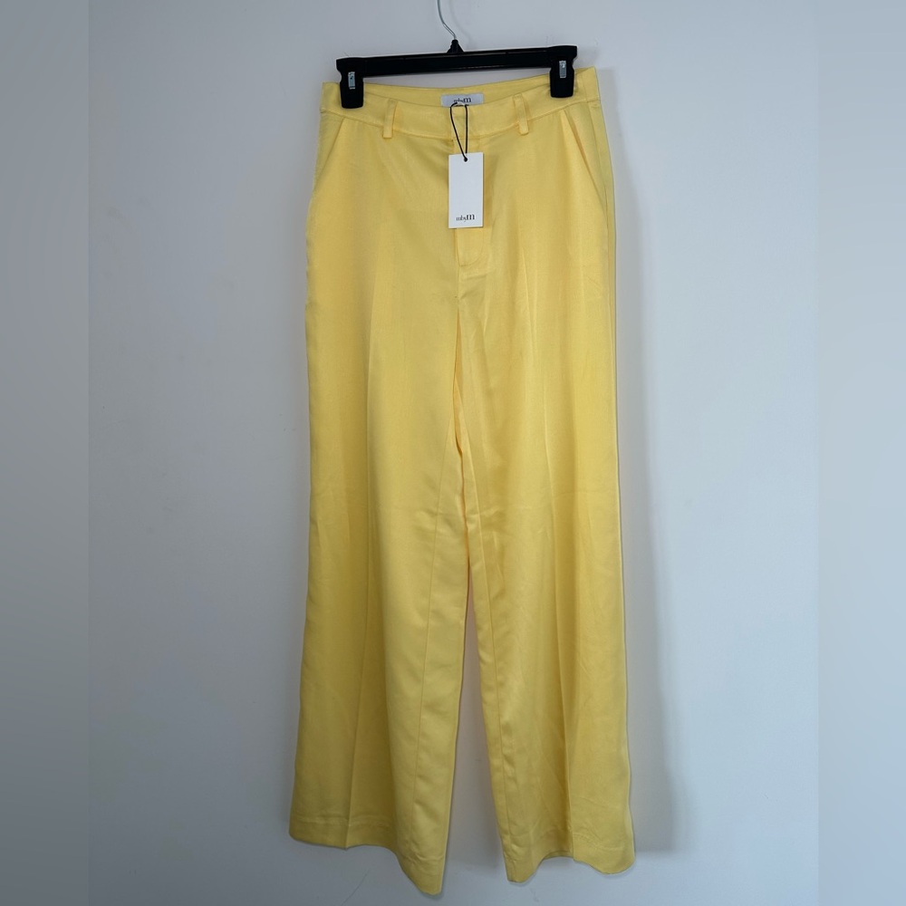 MbyM satin yellow pant